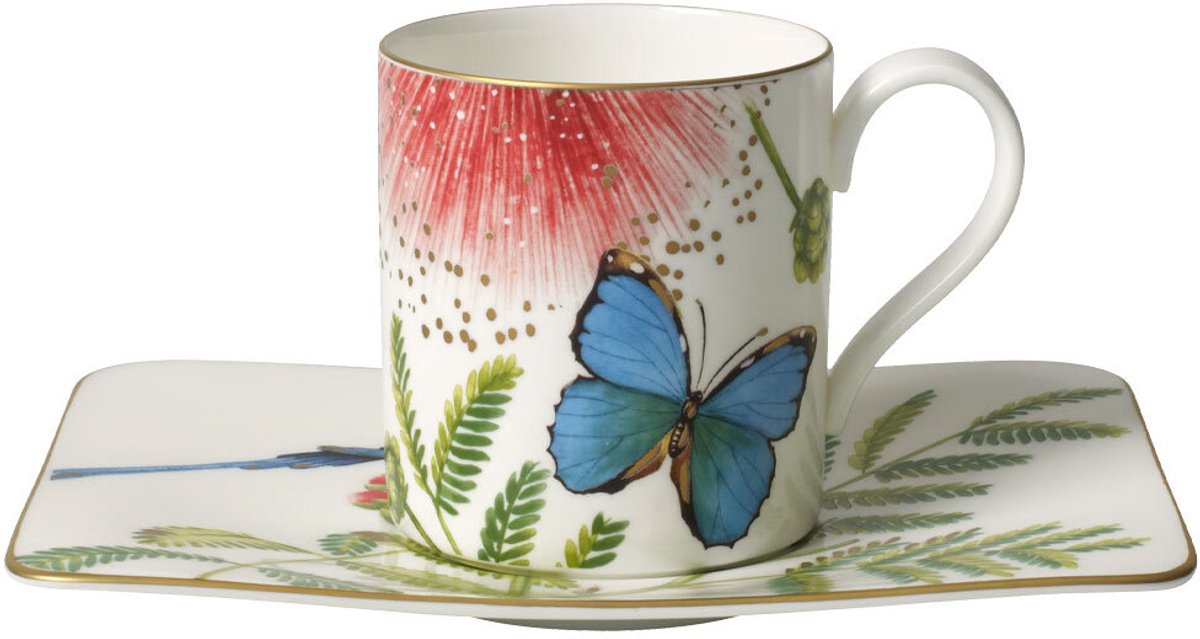 Kaffeetasse mit Untertasse Amazonia 210 ml
