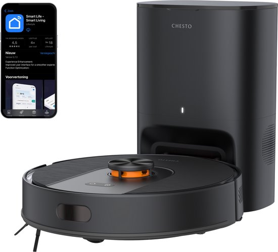 Chesto T2 Pro Robotstofzuiger 3-in-1 (EAN: 8720929350759)