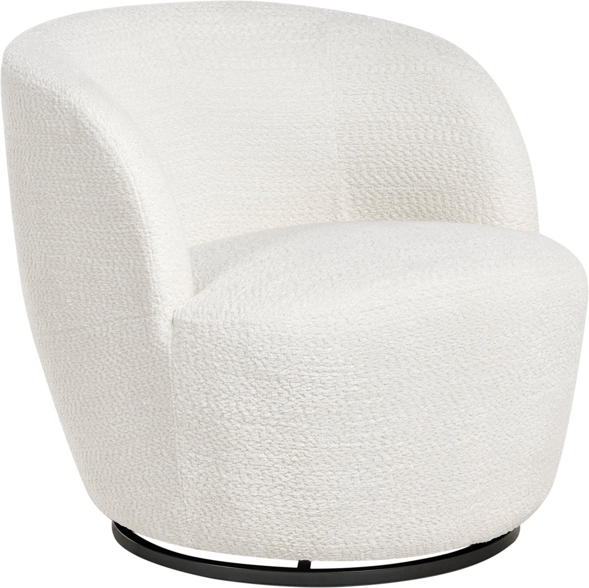 KUOLPA - Fauteuil - Off-white - Chenille
