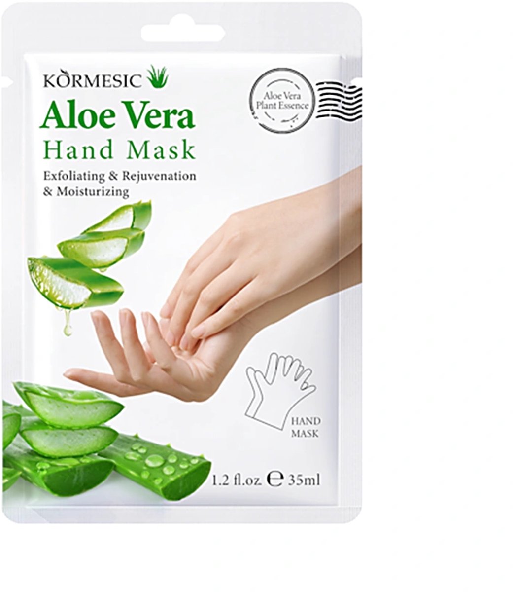 Hydraterend aloë vera handmasker 1 paar