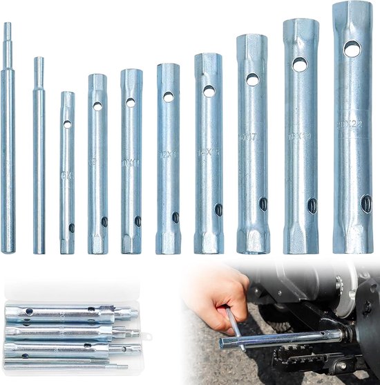 Jeu de clés à pipe - clé à douille - clé à bougie - clé à pipe - clé à taraud - jeu d'outils - clés