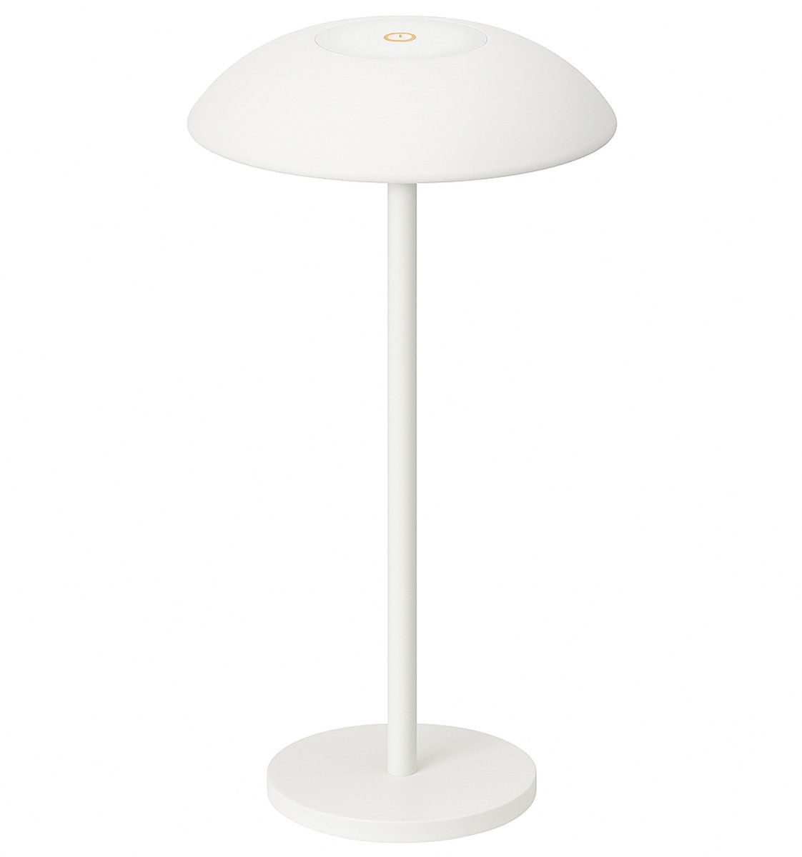 Modura LED Tafellamp Wit – USB Oplaadbaar – Dimbaar – Wit en warm licht (3500K tot 6000K) – Draadloos – Aluminium