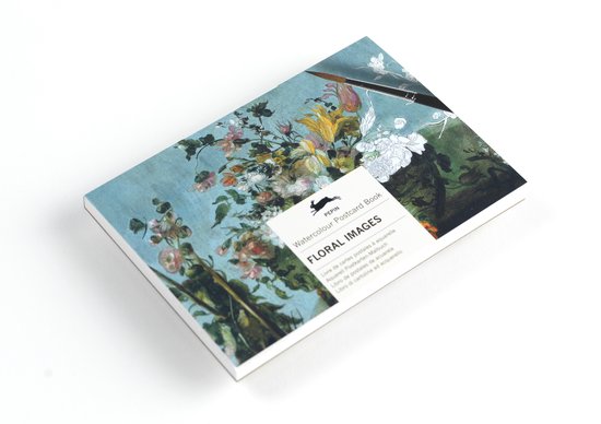 Watercolour Postcard Books - Floral Images