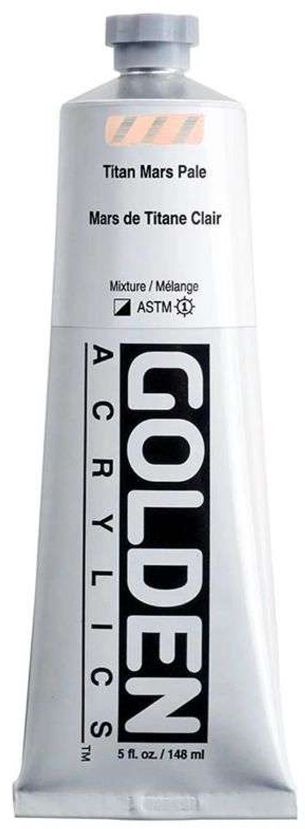 Golden Heavy Body Acrylverf Titaan Mars Licht 148 ml