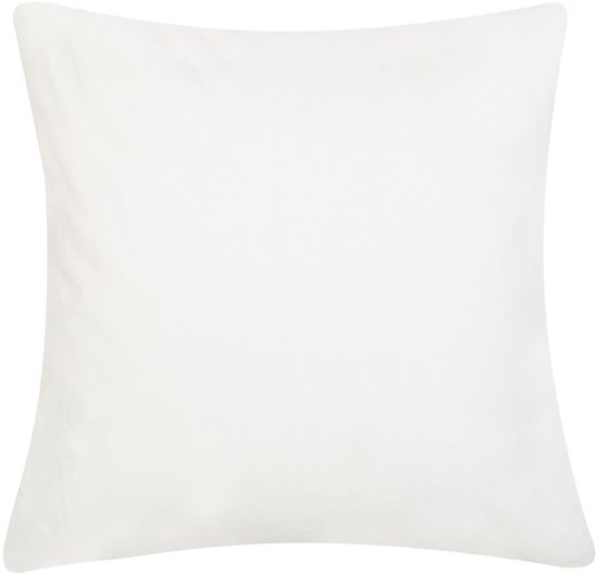 Beliani PEPEROMIA - Lot de 2 Sierkussen - blanc - coton
