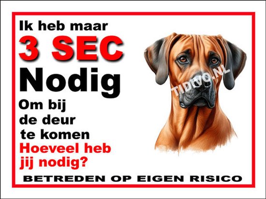 Weimaraner Rhodesian Ridgeback 6 - Met 4 Gaatjes + 4 Pluggen + 4 RVS ...