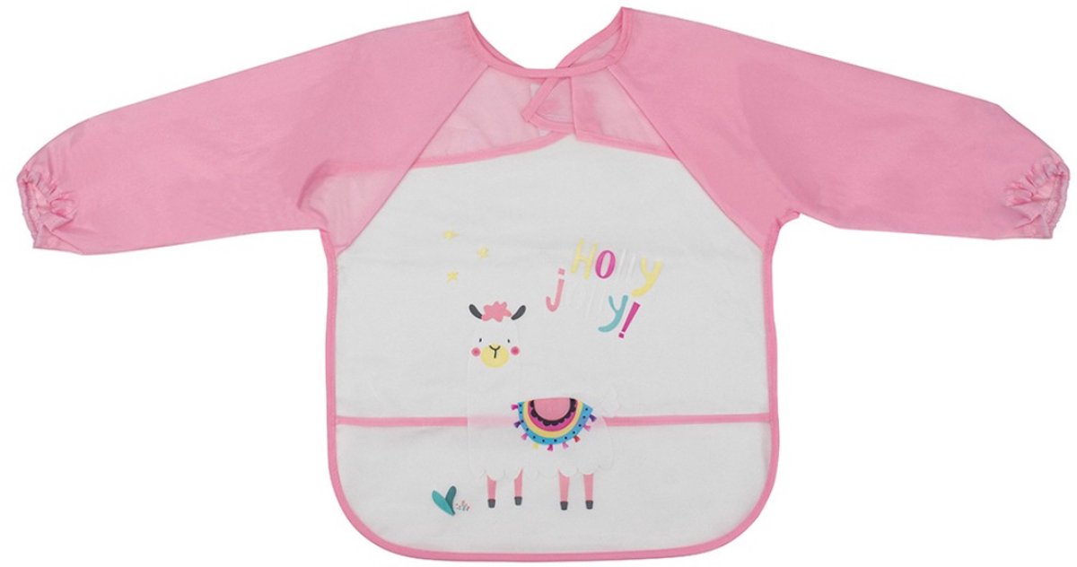 Interbaby Slabber Meisjes Polyester Roze/transparant One-size