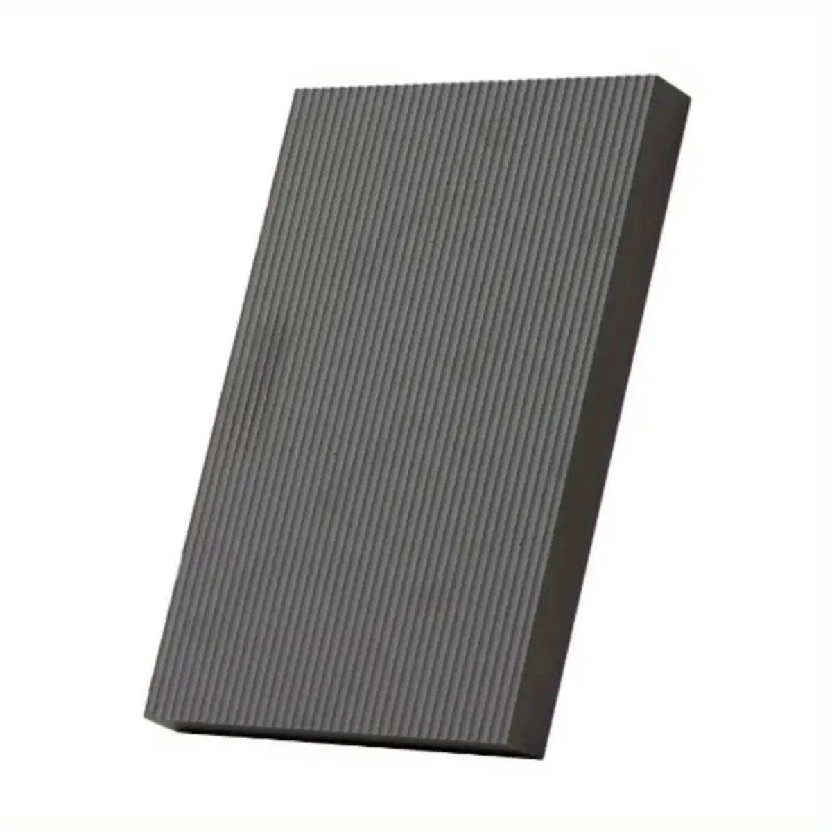 Knielende yogamat voor actieve knie- en enkeloefeningen, stabiliteitstraining, zwart 30 cm x 20 cm x 20 mm