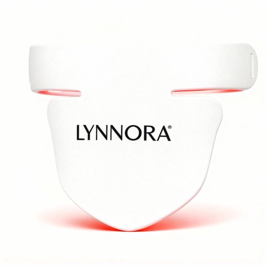 LYNNORA® LED Nek & Décollétemasker - Rood Licht Therapie - Infraroodlamp - Lichttherapie - Led Face Mask - Infraroodtherapie - Acne