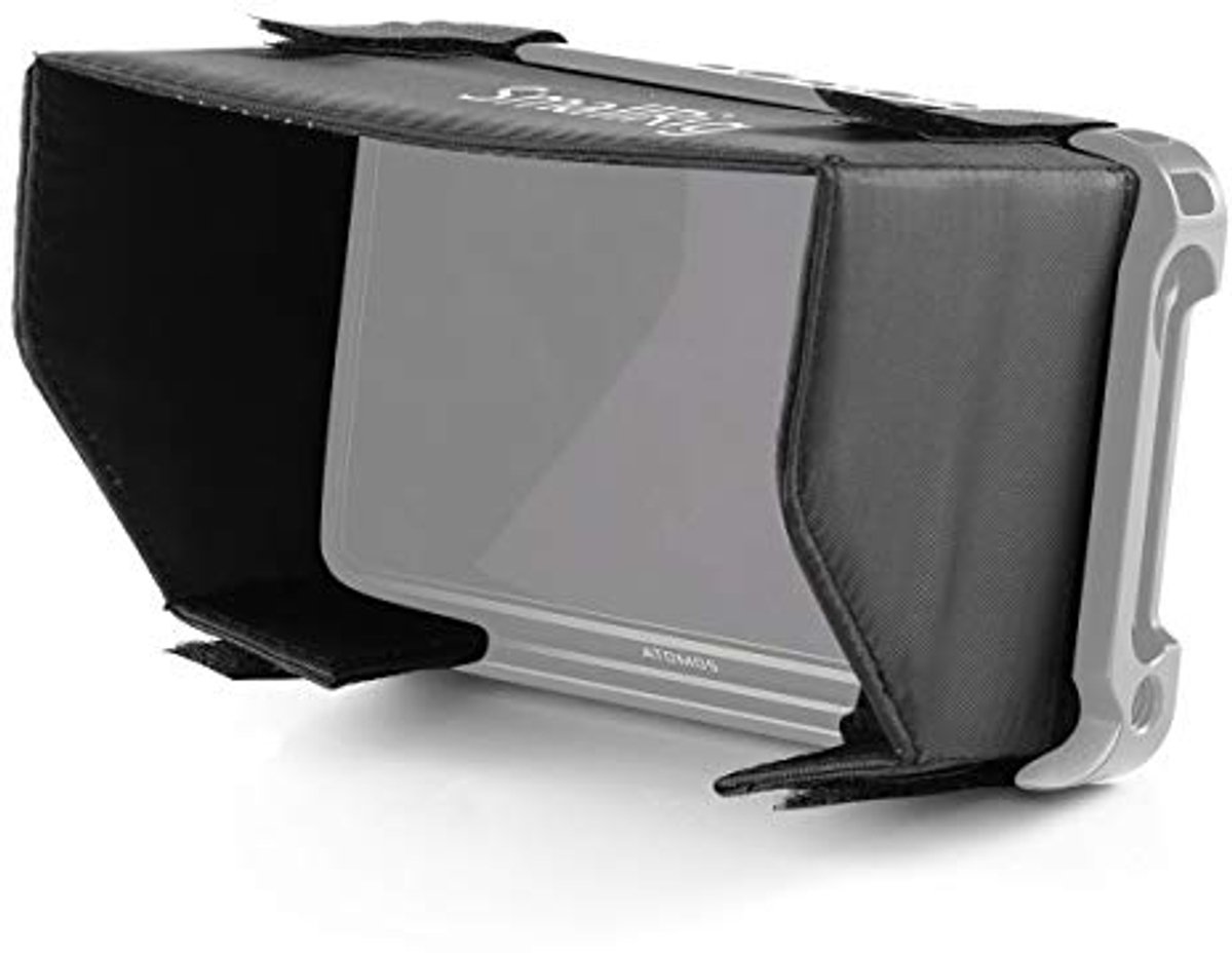 Zonnekap voor Monitor met Cage Bevestiging