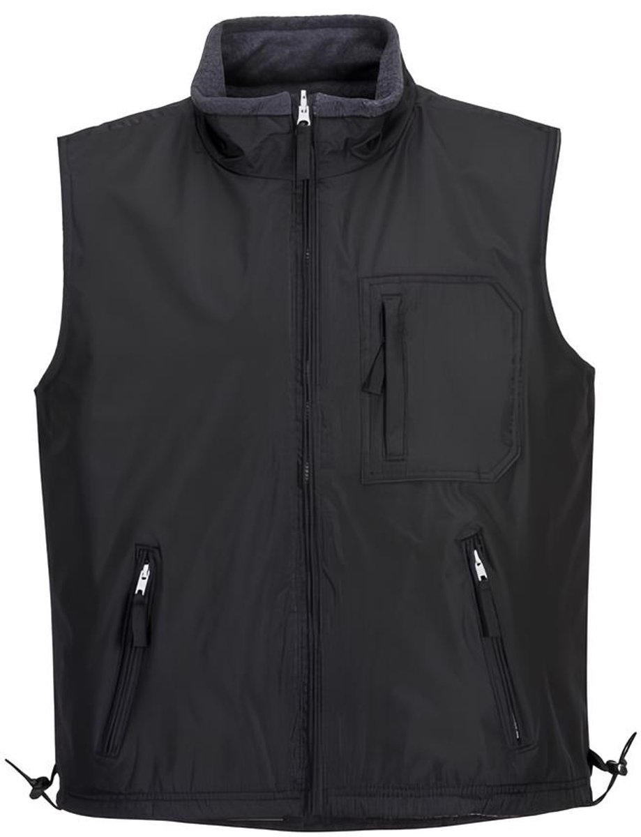 PORTWEST S418 RS OMKEERBARE BODYWARMER - ZW - 2XL