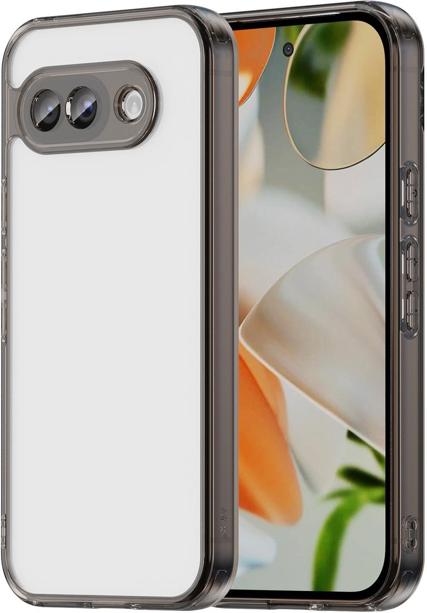 Hoesje geschikt voor Google Pixel 9a - Phonesta HybridAir Back Cover - Zwart