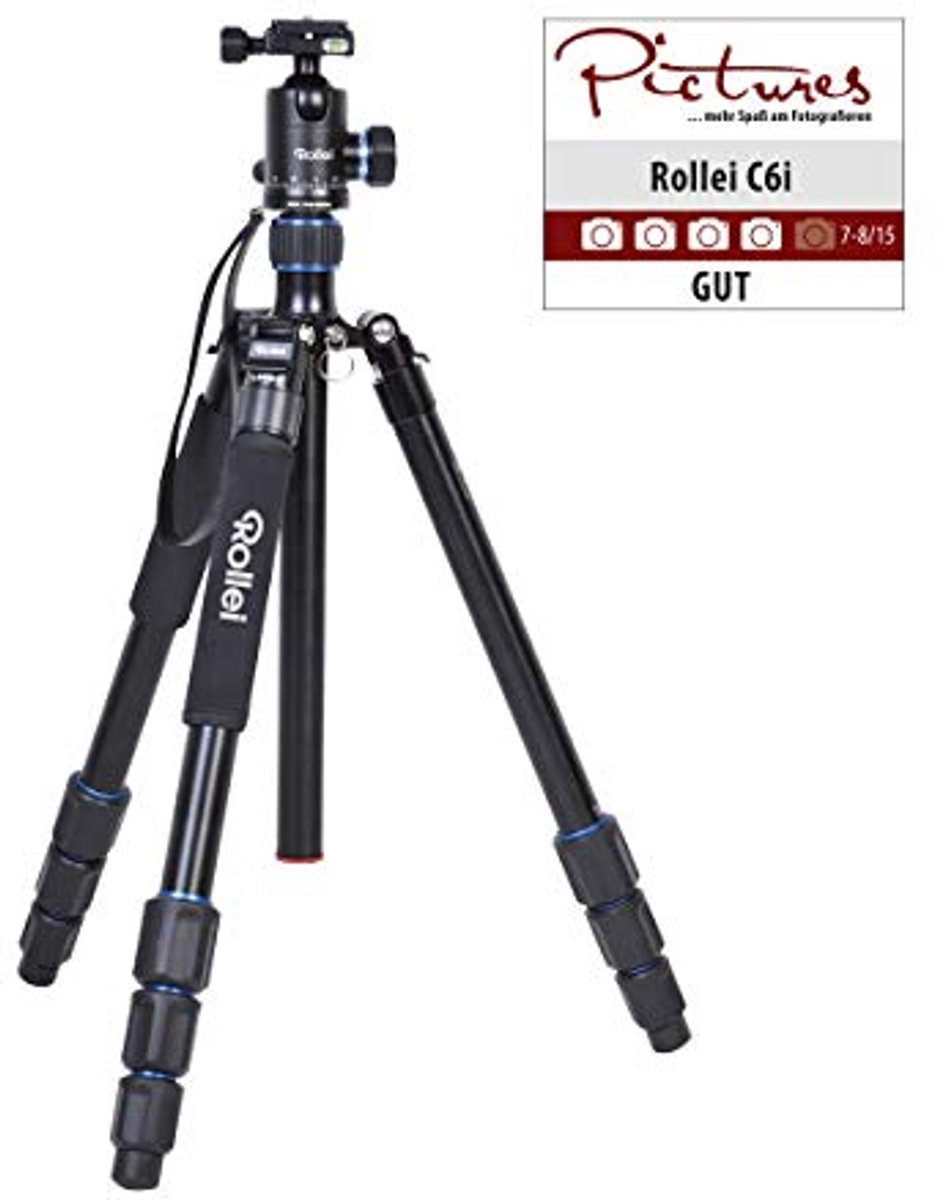 Stabiel aluminium statief met statiefkop voor optimale fotografie