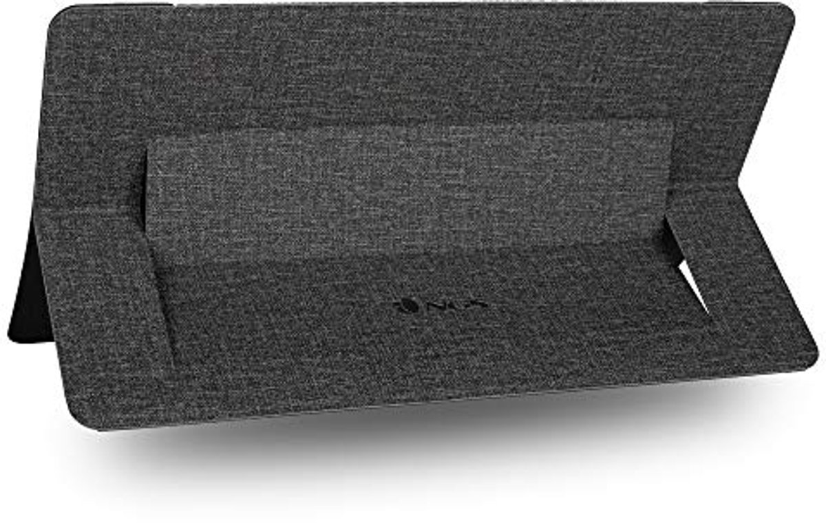 Universele ultradunne laptopstandaard met verstelbare helling, antislip en opvouwbaar