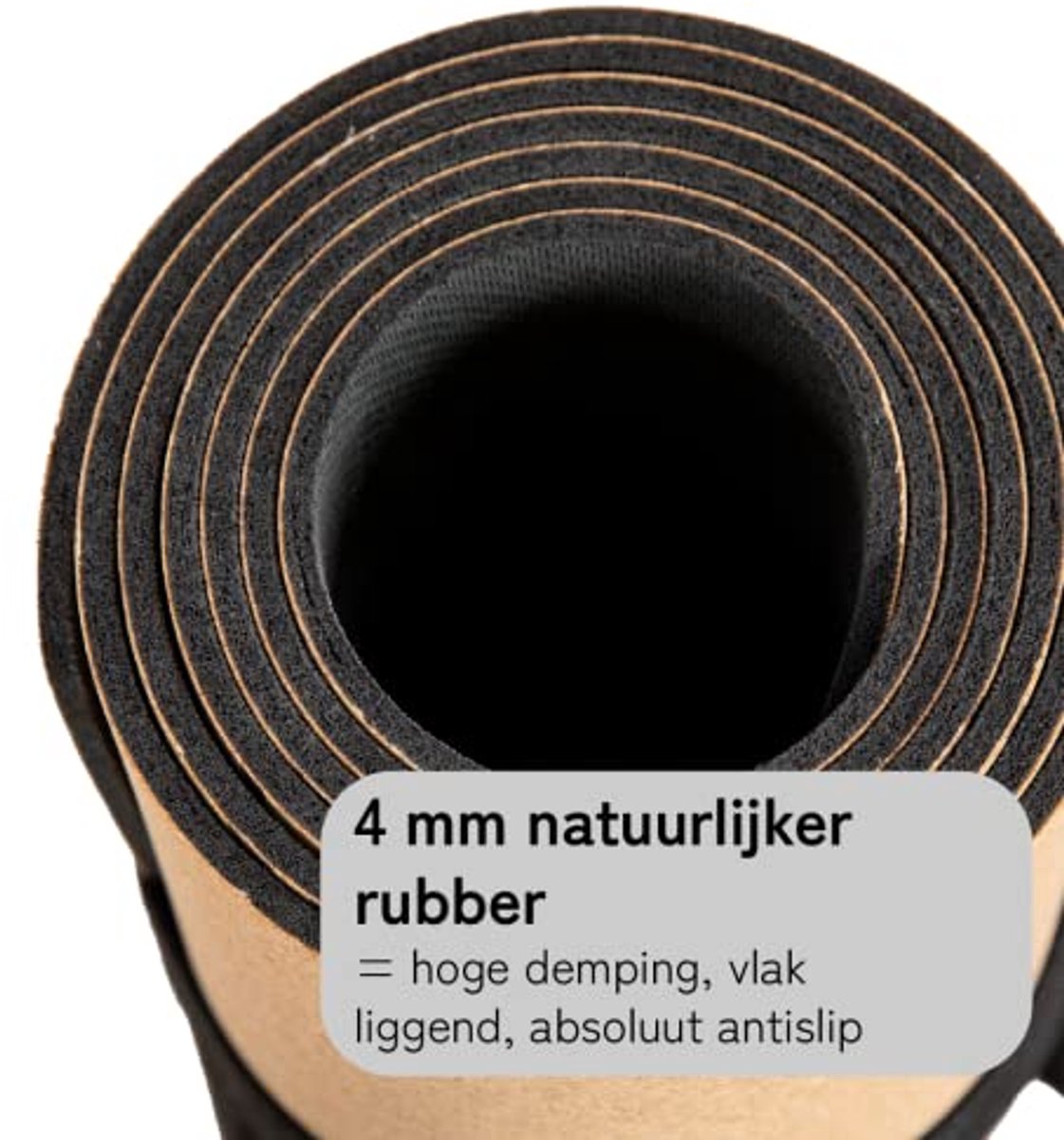 Premium Yogamat van Kurk en Natuurrubber - Antislip, Duurzaam en Vrij van Schadelijke Stoffen