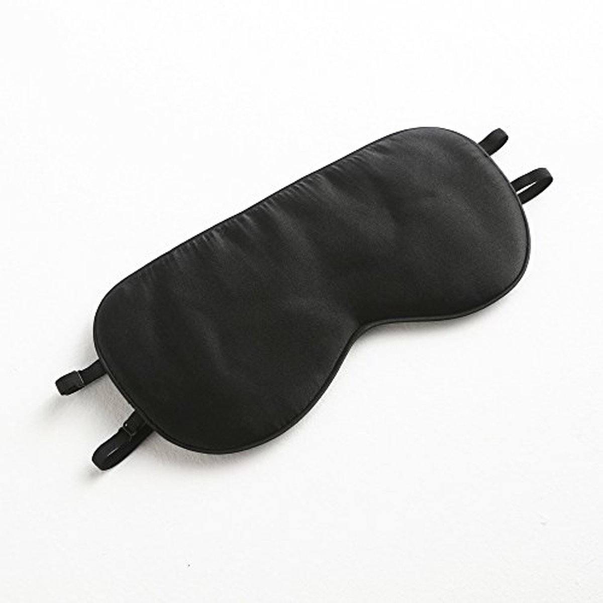 Zijden Slaapmasker voor Comfortabel Slapen - Blokkeer Licht met Verstelbare Riem en Draagtas