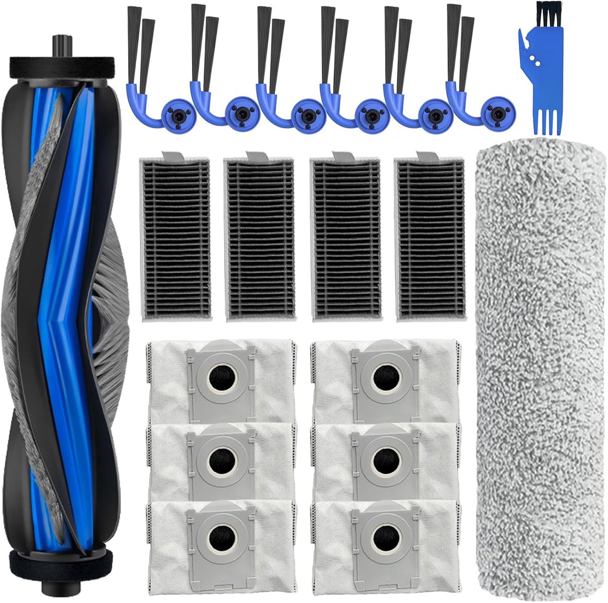 PromoHome 19-delige Accessoireset geschikt voor Ecovacs Deebot X9 pro Omni/X9 pro