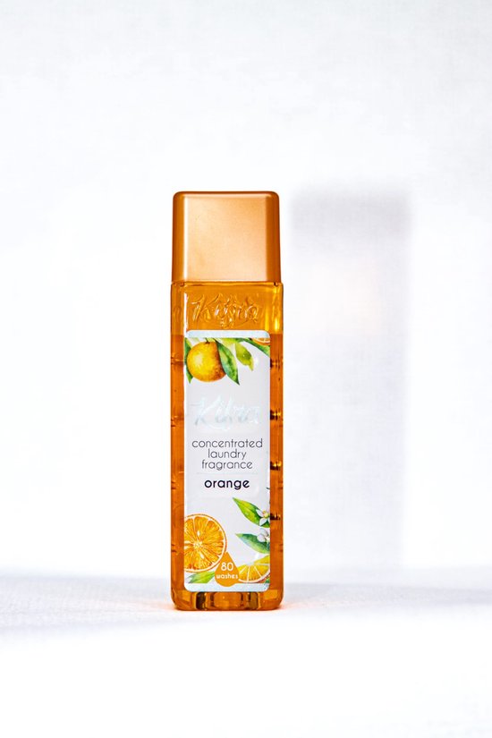 Kifra Orange - Adoucissant concentré pour le linge, 200 ml (80 lavages)