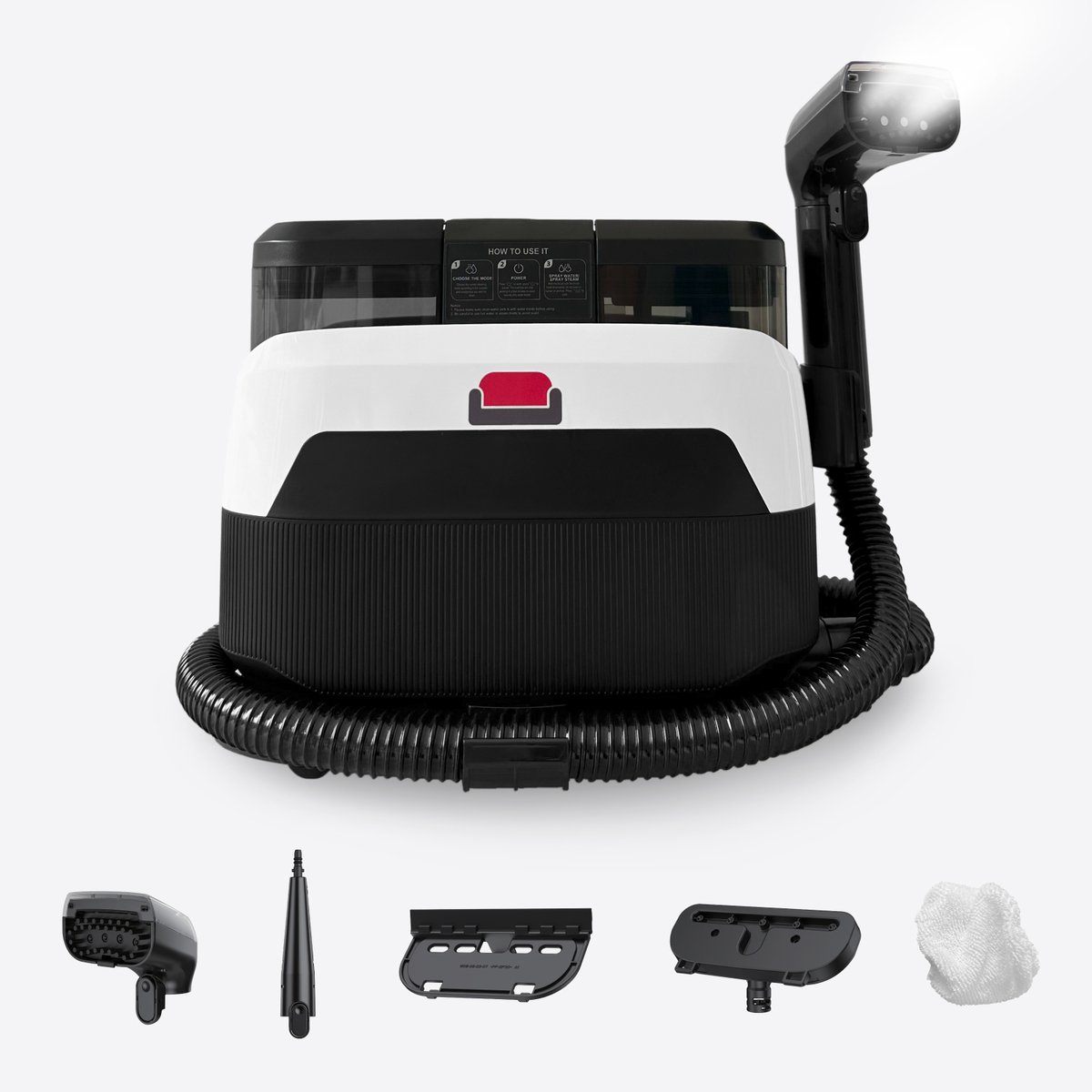 LuxeSteam 6-in-1 Stoomreiniger