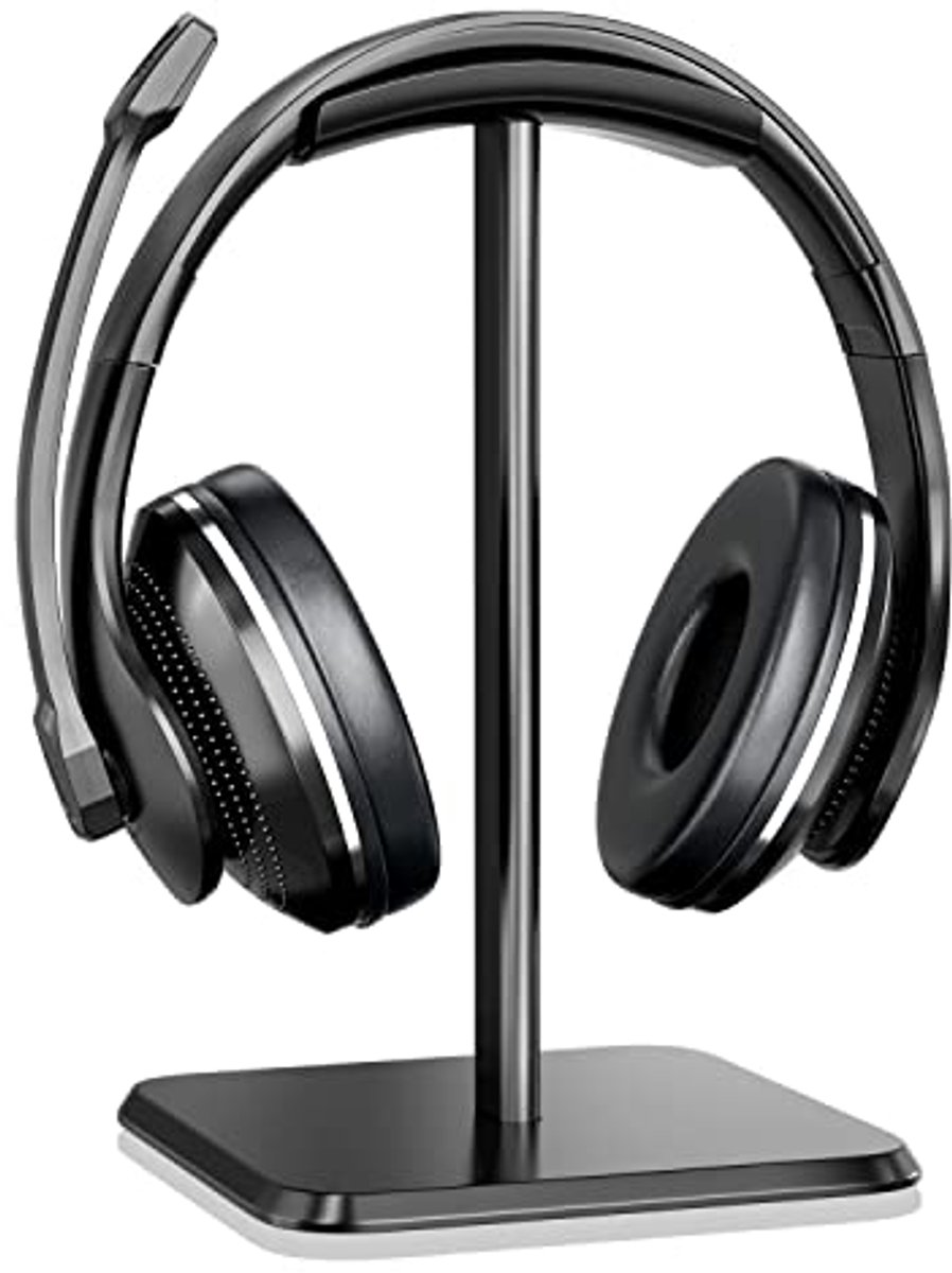 Afneembare Headsethouder met Antislip Siliconen voor Over-Ear en Gaming Hoofdtelefoons