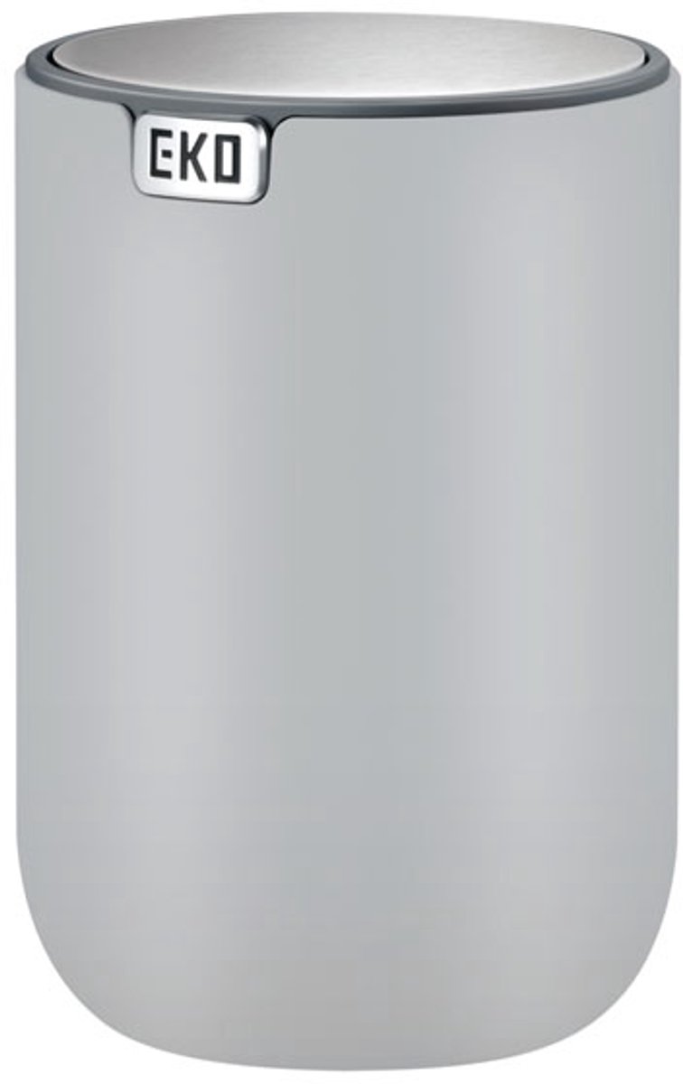 EKO - Fandy Tafelprullenbak 2,2 Liter - Grijs - Kunststof