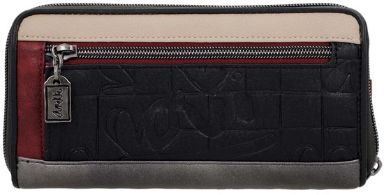 Portefeuille Matelassé Anekke Shōen Anekke SH?en Padded All-in-One Wallet Multicolor Portefeuille Multi-compartiments