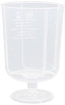 Verre à vin réutilisable (PP) 100cc - 1 064 pièces/boîte.