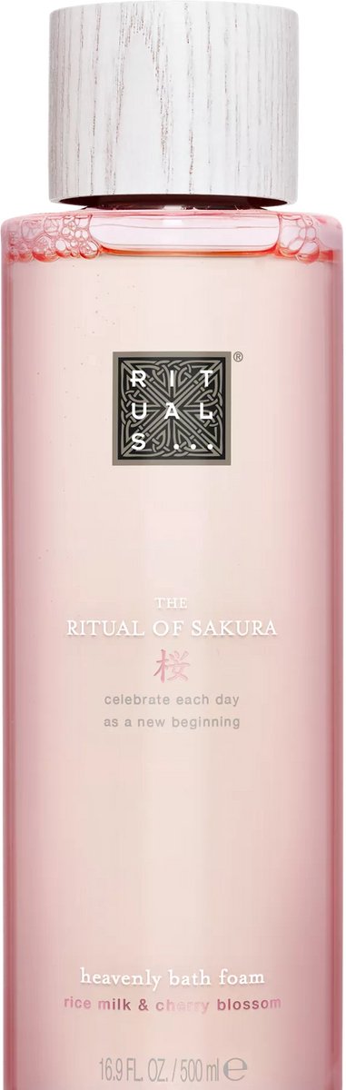 Rituals of Sakura- Bath Foam 500 ml + Scrub zakje