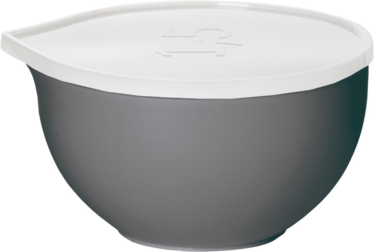 Kunststof mengkom 'Superbowl', 1,5 liter, wit
