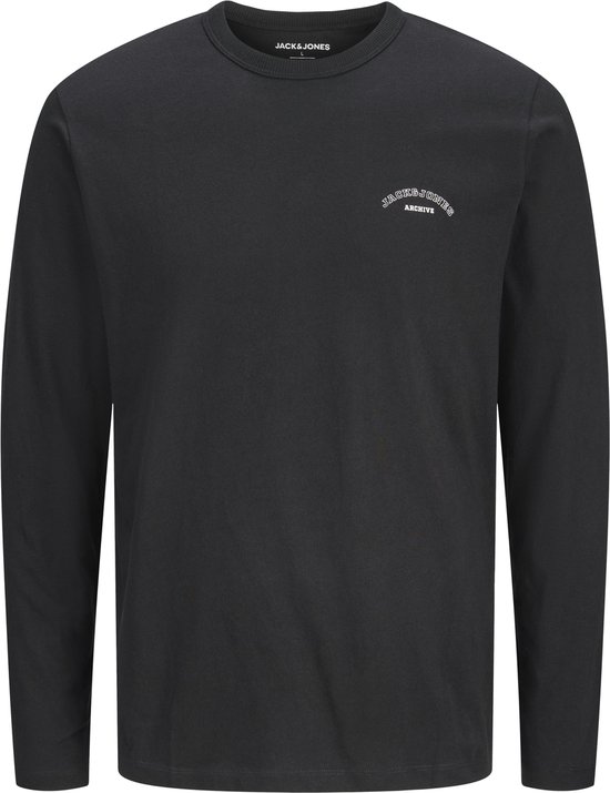 JACK&JONES - JJCOLLEGE LOGO TEE LS CREW NECK PLS - Garçons - T-shirts à manches longues