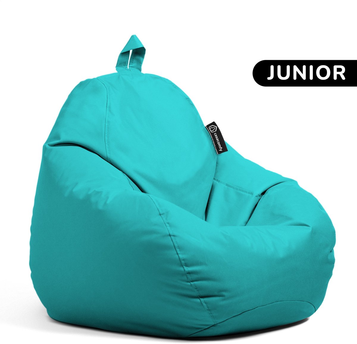 Casacomfy Pear Junior - Zitzak Kind - Binnen & Buiten - Waterafstotend - Turquoise
