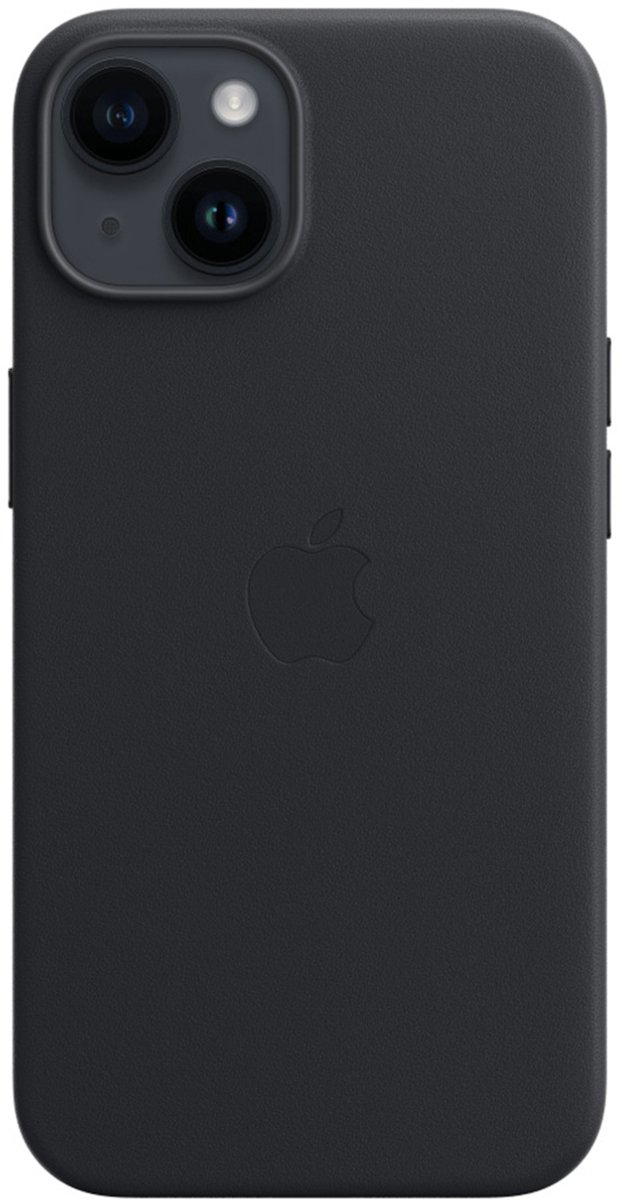 Apple - Leren hoesje - MagSafe - iPhone 14 - Middernacht