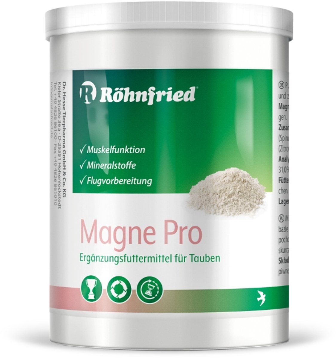 Rohnfried MagnePro 500g - voor postduiven