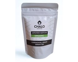 CHALO Organic Matcha 500g – Stand-Up Pouch | Ceremonial Grade, Vegan, Clean Energy & Focus | Barista-Quality Japanese Green Tea Powder