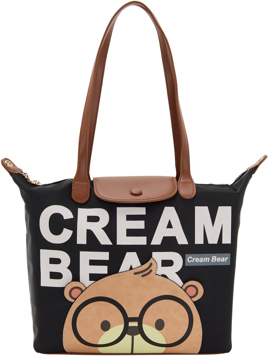 myMo pop Cream Bear handtas handtas