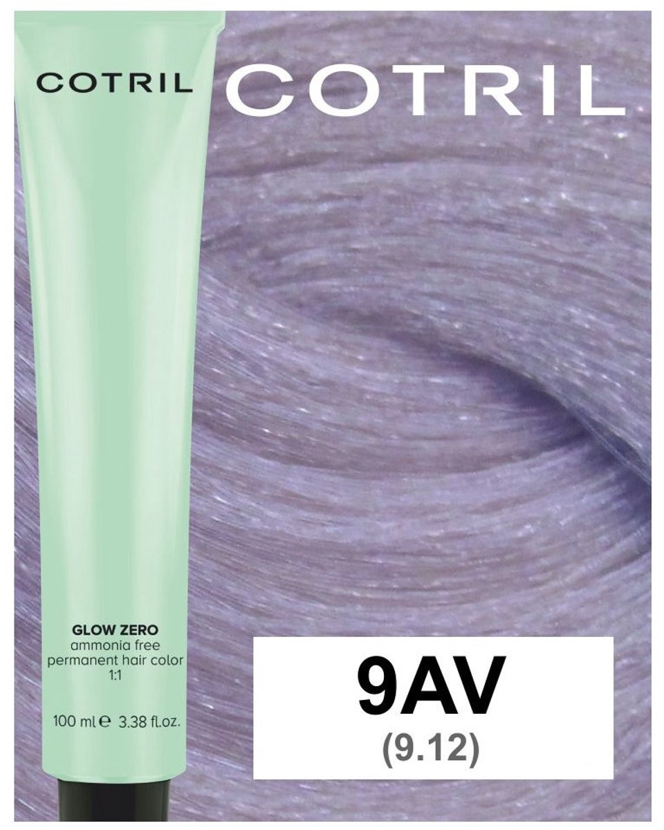Cotril Color Glow Zero 9AV zeer lichtblond aspaars