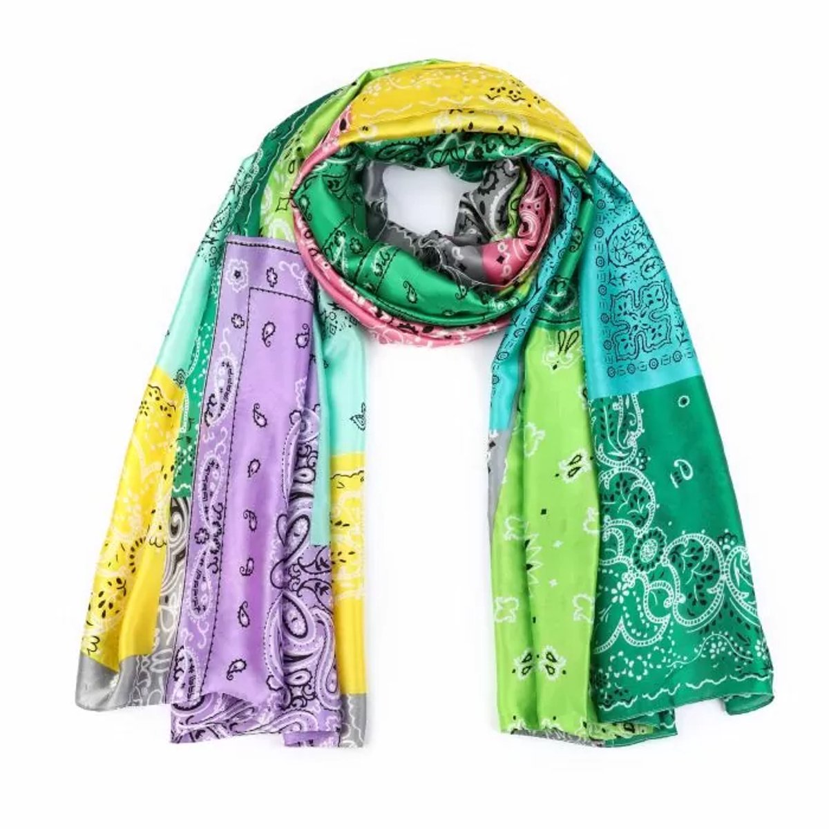 sjaal - dames - multi color