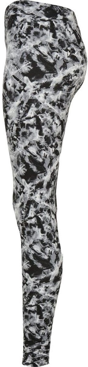 Urban Classics - Soft AOP blackfading Sportlegging - S - Zwart van Urban Classics — afbeelding 2
