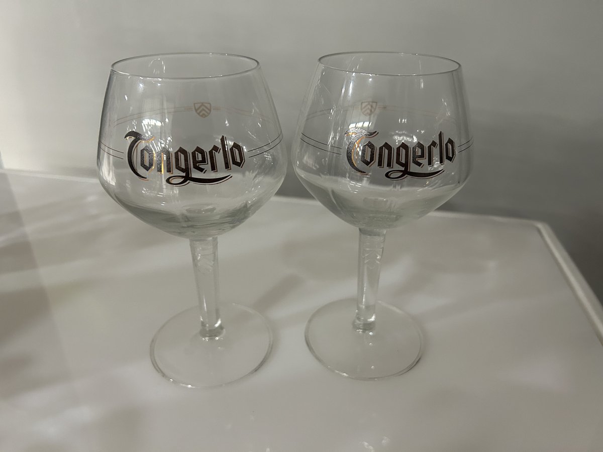 Tongerlo - bierglas - 20-25 cl - set van 2 glazen