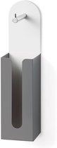 Porte-papier toilette Linea Beta PIEGÀ aluminium gris foncé