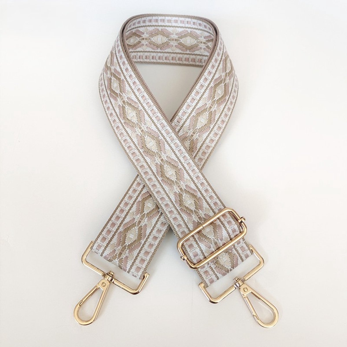 Bag Strap - Tassen hengsel – Schouderriem - tassenriem - Tas strap - schouderband voor tas - afneembare schouderband - verstelbaar - met gespen - LOUZIR