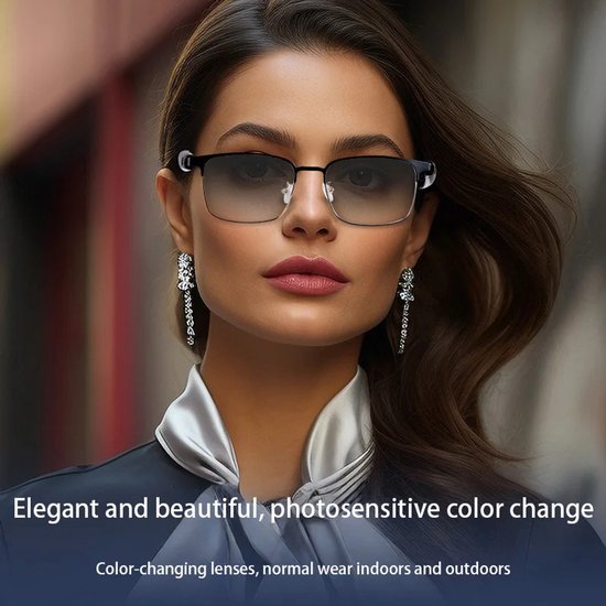 AI Slimme Vertaalbril met Bluetooth - Real-time Vertaling in 144 Talen - Draadloze Simultaanvertaler, Reishulpmiddel & Smart Glasses met Live Tolkfunctie van Vormor — afbeelding 5
