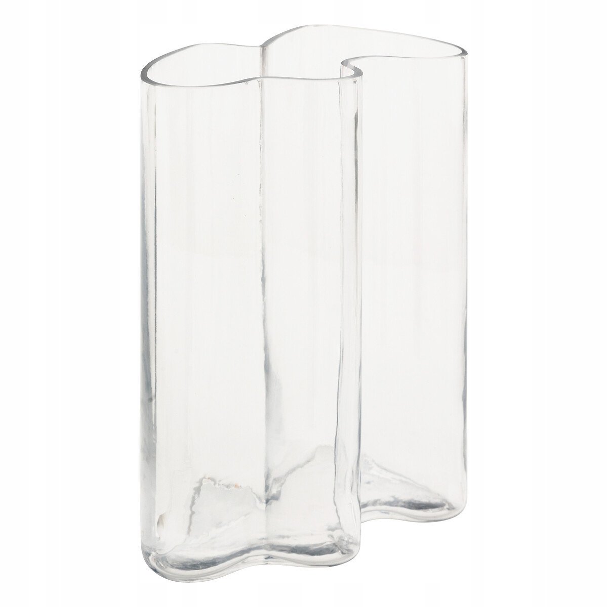 Glazen Vaas Transparant 19x11.5x25 cm - Stijlvolle Bloemendecoratie
