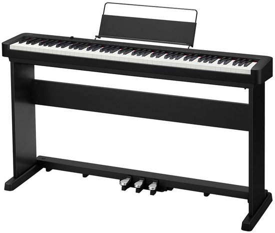 Casio CDP-S160 BK - Digitale piano - Zwart - inclusief onderstel CS-470P BK