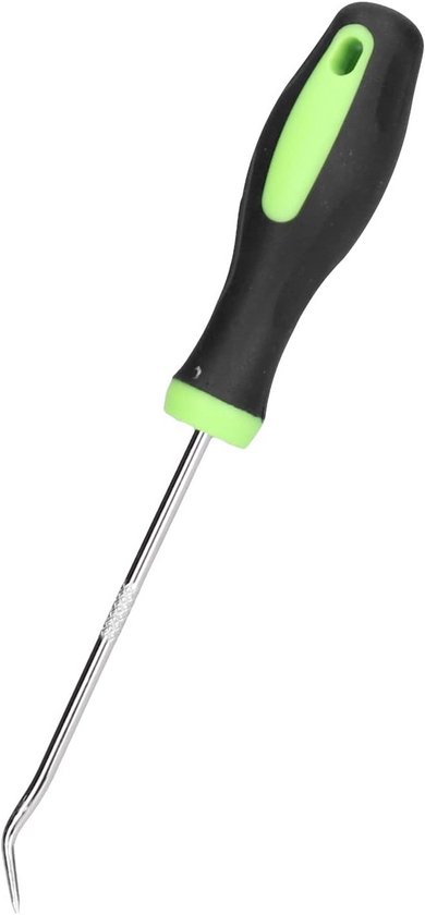 Foto: Onkruidhaak 17cm haak gereedschap met comfort grip voor onkruid tuinnetten grondpennen handig tuingereedschap