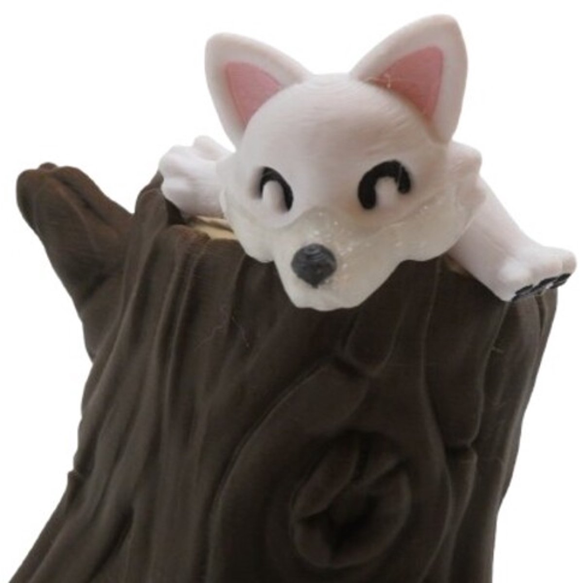 Vera's Arts & Dice | Winter Sneeuw Vos Figuur - Foxes - Speelgoed - Verzamelobject - Decoratie - Sneeuwvos - Snow - Arctic Fox - Wit - Winter - Translucent - Glitters