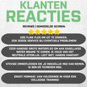 Verschillende klantbeoordelingen voor de zwarte drinkfles. Met 4 sterren. "Klantenreacties, erg fijne fles om uit te drinken."