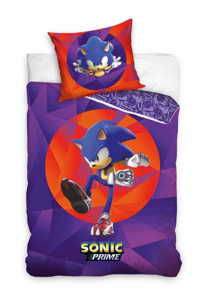 Sonic Dekbedovertrek Set 140x200 cm Katoen - Veelkleurig