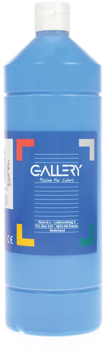 Gallery Plakkaatverf 1l Blauw