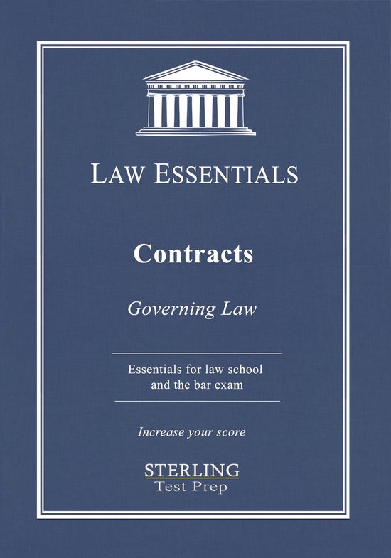 Law Essentials: Governing Law - Contracts, Law Essentials - cover